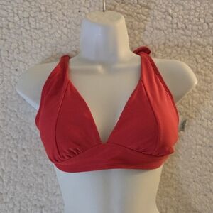 🆕️👙Shade & Shore Red Bikini Top, Sz L (12-14)